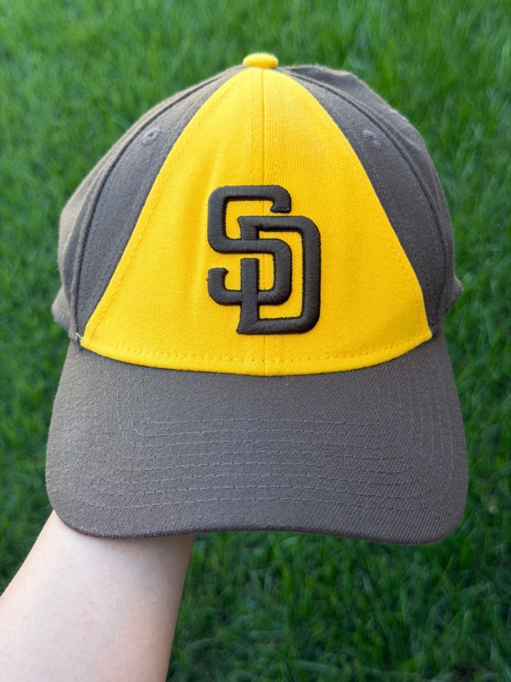 New Era Brown & Yellow San Diego Padres 59FIFTY Fitted Hat